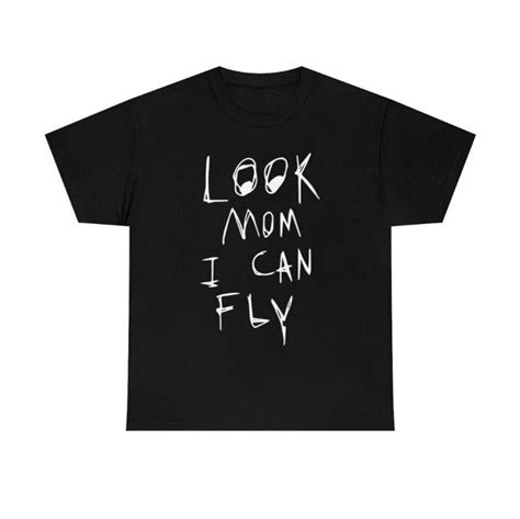 Travis Scott Look Mom I Can Fly Cactus Jack Logo T Shirt With Etsy