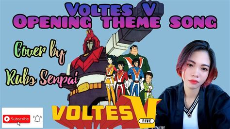 Voltes V Opening Theme Borutesu V No Uta Cover Song Rubs Senpai