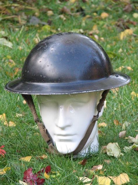 War Department Militaria Wwii Civil Defence Helmet