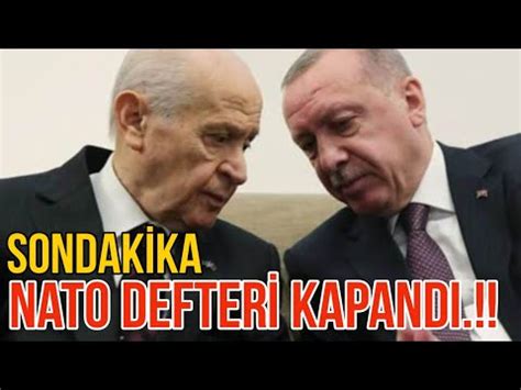 sondakika CUMHUR İTTİFAKI NATO DEFTERİNİ KAPATTI YouTube