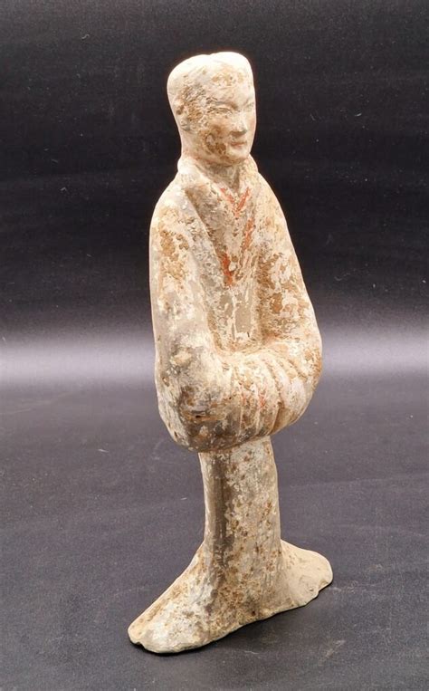 Proantic China Standing Court Lady Han Dynasty 220 Bc 206