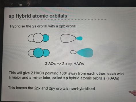 Vd Hybrid Atomic Orbitals Flashcards Quizlet