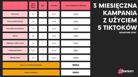 Ile kosztuje reklama na TikToku Dokładne wyliczenia Contenty pl