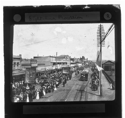 Eight Hour Day Procession Hunter Street Newcastle Nsw Nd