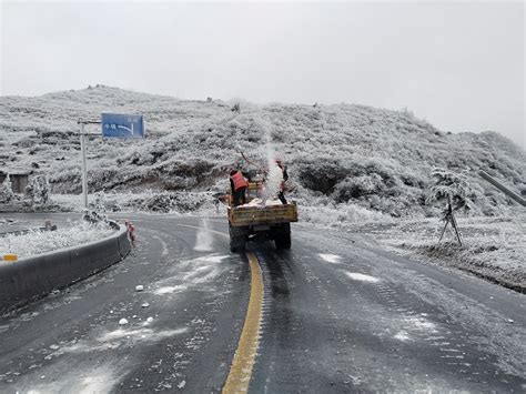 以“雪”为令，抗冰保通昭通公路人在行动图片中心云南省公路局