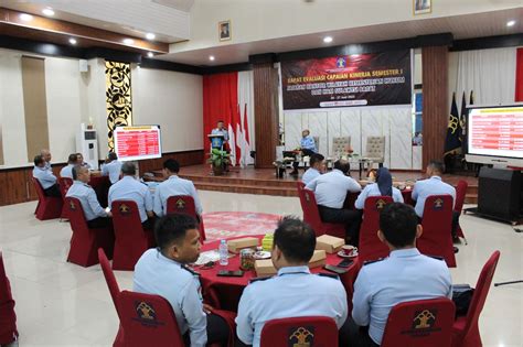 Rapat Evaluasi Kanim Mamuju Realisasi Anggaran Sesuai Perencanaan