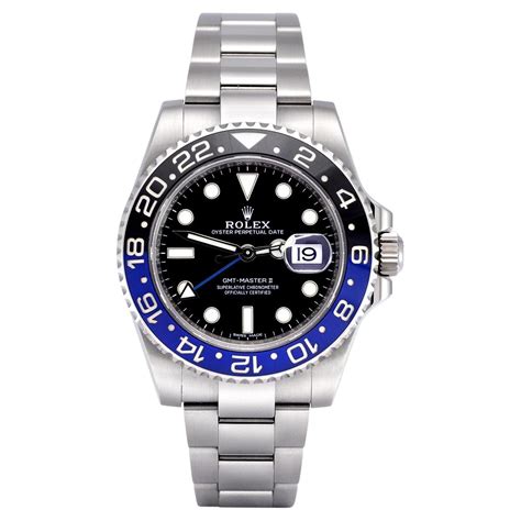 Rolex Gmt Master Ii Blnr Batman Steel Ceramic Automatic Men S