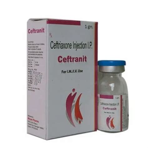 Ceftriaxone Injection Ip Gm At Rs Vial In Chandigarh Id