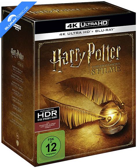 Harry Potter 4K Complete Collection 4K UHD Blu Ray Blu Ray Film Details