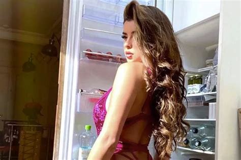 Demi Rose Bares Bodacious Booty As She Dons Racy Thong Negligee Daily