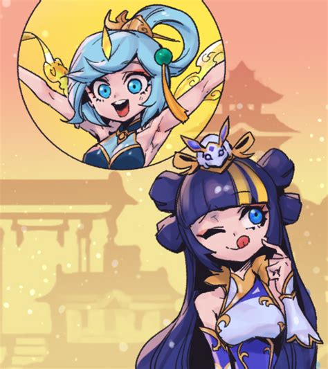 Lux Lunar Empress Lux And Porcelain Lux League Of Legends Drawn By