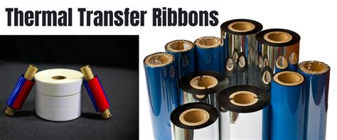 Resin And Wax Ribbons For Thermal Transfer Labels Label Arts