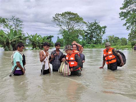 Arunachal Pradesh Flood Assam Rifles Launches Operation Saviour To