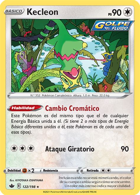 Kecleon Reinado Escalofriante Tcg Wikidex La Enciclopedia Pokémon