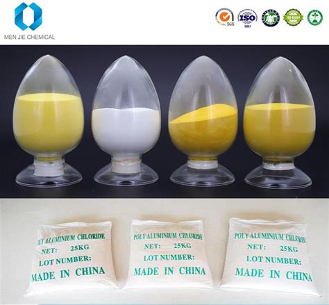 Industrial Grade Chemical Product Yellow Powder Poly Aluminium