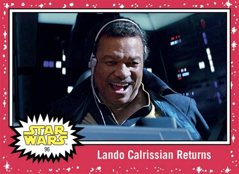 Lando Calrissian Returns - Journey to the Rise of Skywalker - Base ...