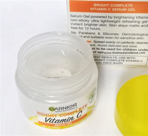 Garnier Vitamin C Serum Gel Review New Launch