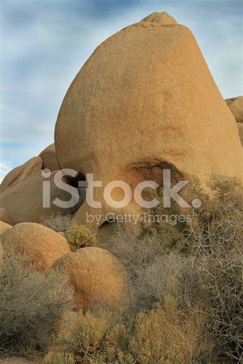 Skull Rock Joshua Tree National Monument Stock Photo | Royalty-Free ...