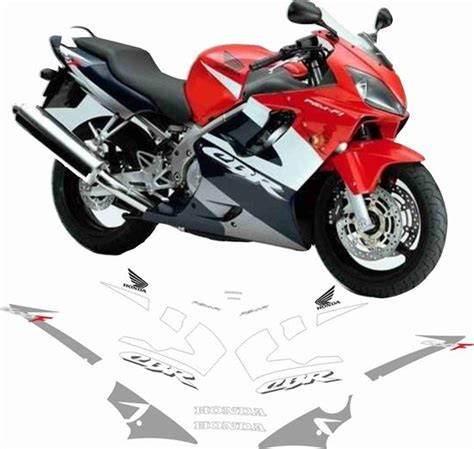 Zen Graphics Honda Cbr 600f 2002 Replacement Decals Stickers