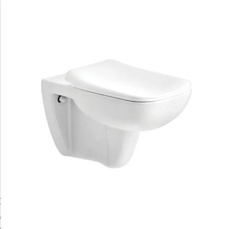 Closed Front White S1043157 Cera Campbell Mini Wall Hung Toilets For