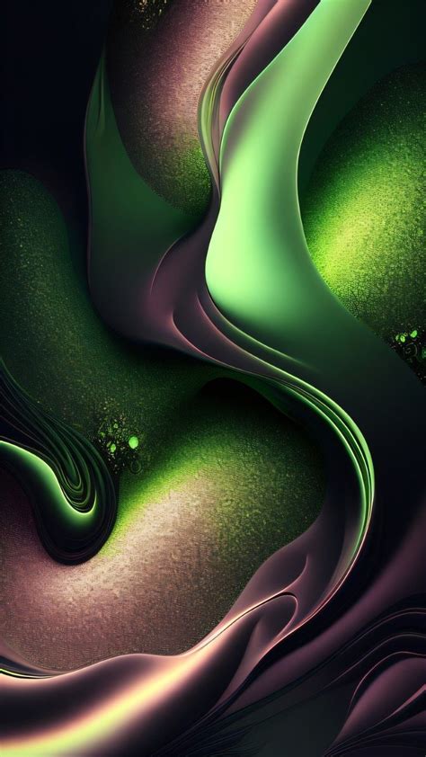 Green Abstract Phone Wallpaper | Floral wallpaper phone, Android wallpaper nature, Wallpaper ...