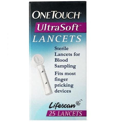 Buy Onetouch Ultra Soft Lancets Pack Of Online At Best Price In