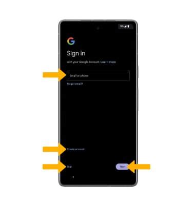 Google Pixel A Gwkk Device Setup At T