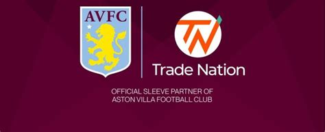 Aston Villa Fc Signs Trade Nation As New Partner Fx News Group