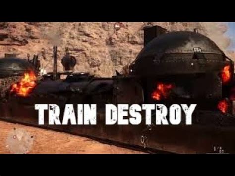 Battlefield 1 Gameplay DESTROY THE ARMORED TRAIN YouTube