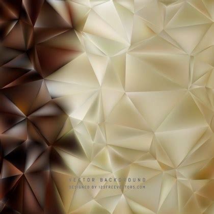 Beige Abstract Geometric Polygon Background Template