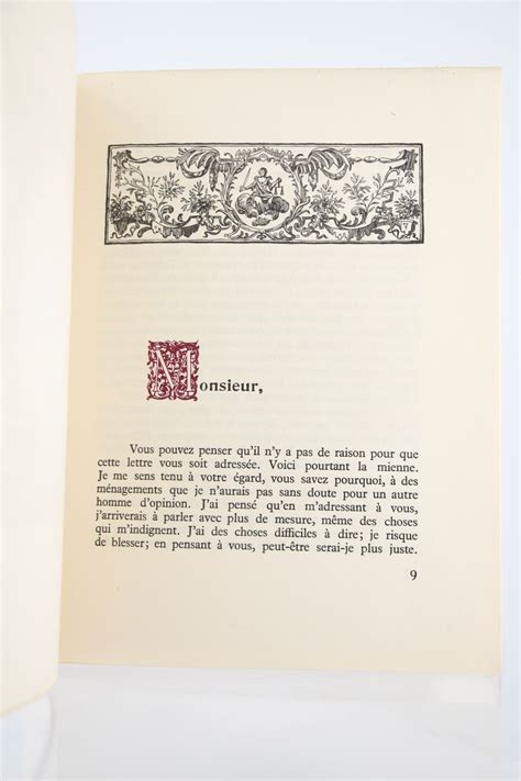 BARDECHE Lettre à François Mauriac Edition Originale