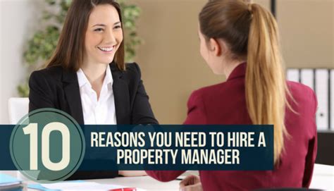 10 Reasons You Need To Hire A Property Manager