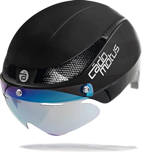 Omega Aerohelm Casque De Patinage Casque De V Lo Triathlon Noir