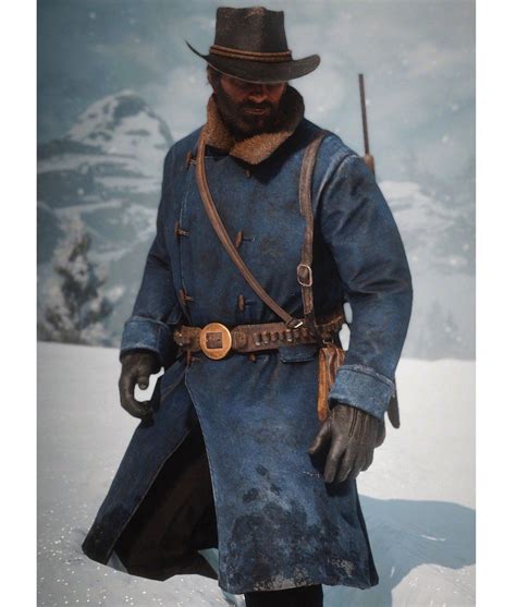 Red Dead Redemption 2 Arthur Morgan Winter Coat - Jackets Creator