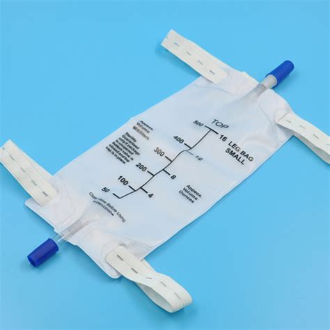 Medical Grade Steriledisposable Pvc Standard Leg Urine Bags With Cross