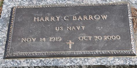 Harry Clifton Barrow 1919 2000 Mémorial Find a Grave