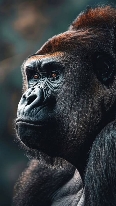 Gorilla wildlife ape animal. | Free Photo - rawpixel