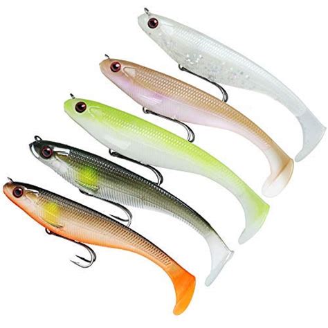 Truscend Power Soft Fishing Lures Pre Rigged Bkk Hook Japan Formula