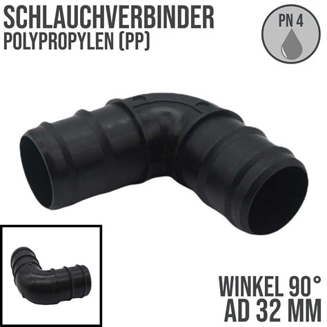 Schlauch T Lle Verbinder Klebe Stutzen Winkel Pvc Pp Abs