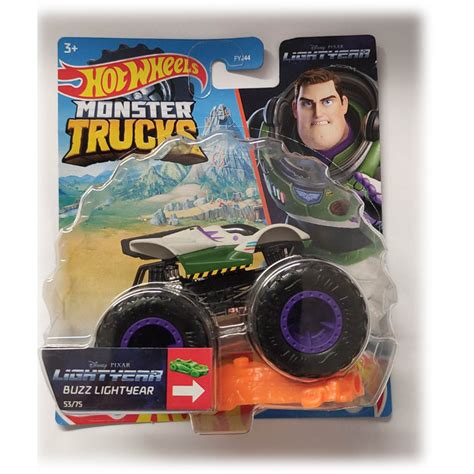 Mattel Αυτοκινητάκια Hot Wheels Monster Trucks Buzz Lightyear για 3