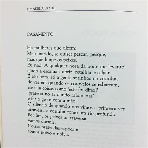 Adelia Prado Casamento - “Casamento”, Adelia Prado Marília Garcia (@mariliagarcia) | Quotes ...
