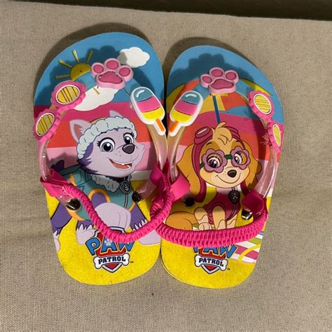 Paw Patrol Shoes Paw Patrol Flip Flops Poshmark