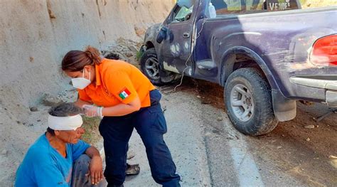 Atiende Protección Civil Hasta 10 Accidentes Vehiculares A La Semana En