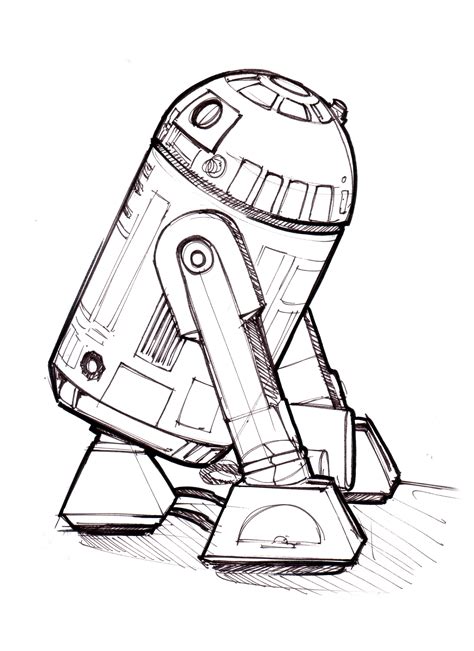 R2d2 Coloring Pages Best Coloring Pages For Kids