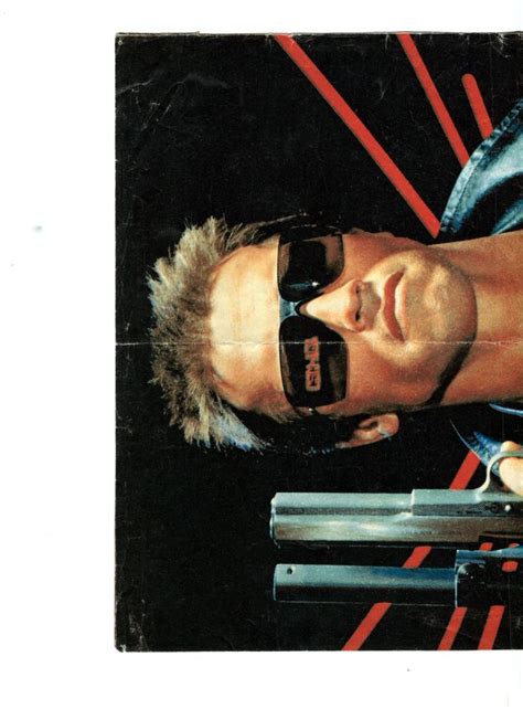 Scan Poster Arnold Schwarzenegger The Terminator T Model