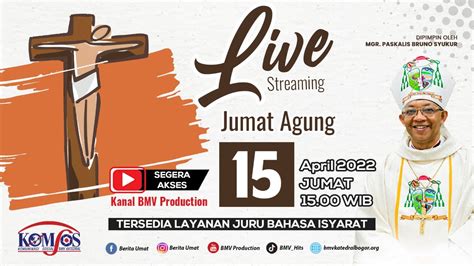 Ibadat Jumat Agung April Gereja Bmv Katedral Keuskupan