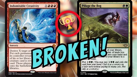 Creativity Is Back To Top Tier Trophy Modern Mtgo Youtube