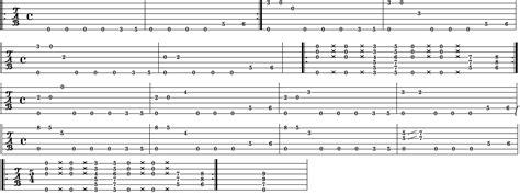 Scumm Bar: [Guitar tab] Mission impossible theme