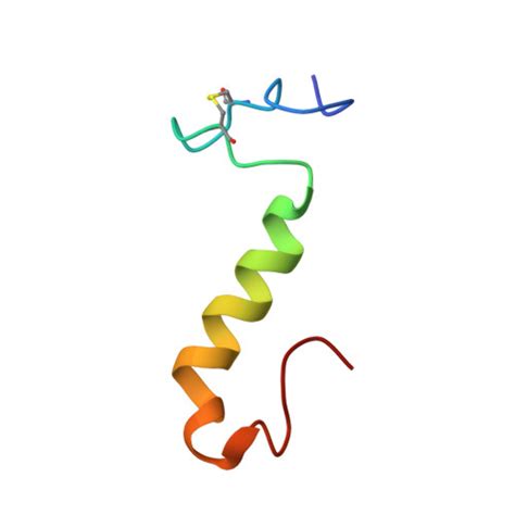 RCSB PDB 1OHN Three Dimensional Structure In Lipid Micelles Of The