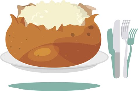 Baked Potato Png Clipart Large Size Png Image Pikpng